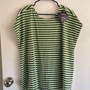 Striped summer top